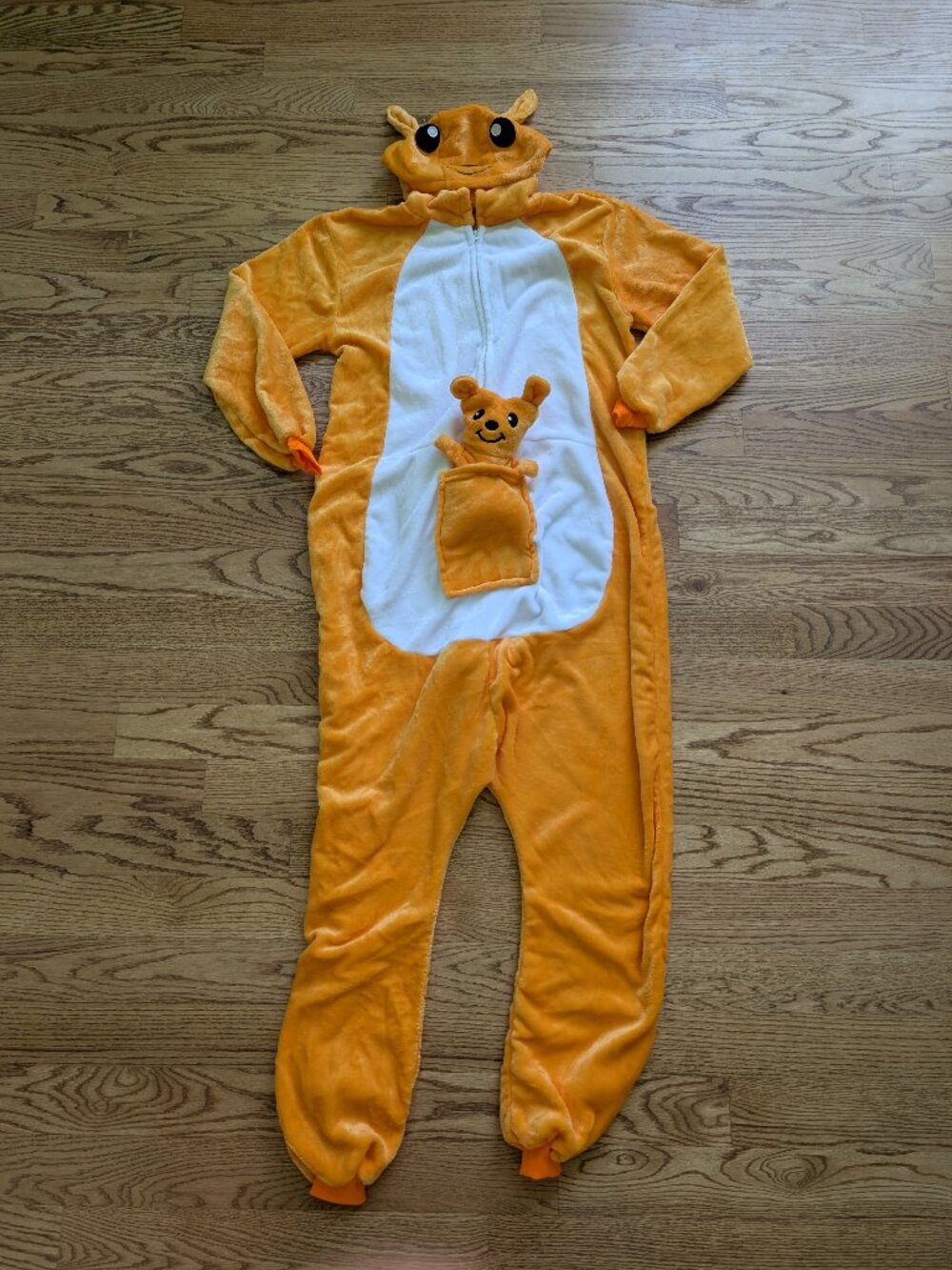 Kangaroo Onesie Pajamas /Cosplay - Adult/Teen - Size Adult XL Unisex